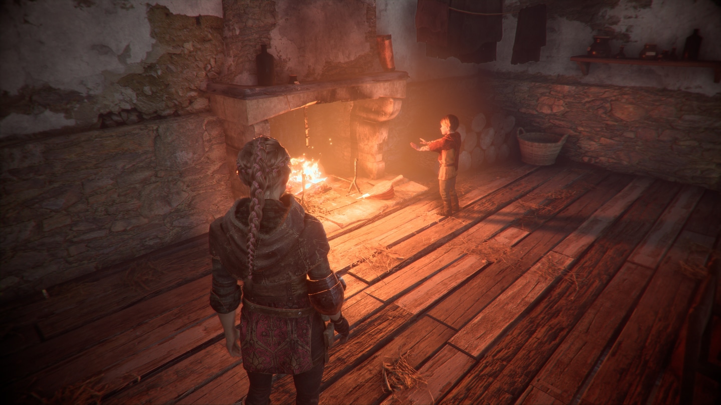 It was cute to see Hugo rush to get warmth